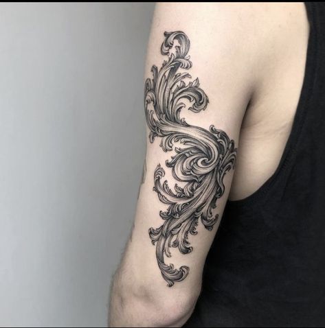 Filigree Elbow Tattoo, Filigree Tattoo Designs, Ornate Tattoo, Baroque Tattoo, Bite Mark, Shin Tattoo, Filigree Tattoo, With Girlfriend, Tattoo Skin