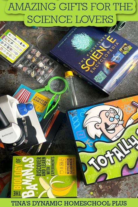 Unleash Your Inner Scientist: 12 Amazing Gifts for the Science Lovers. Here are 12 amazing gifts for the science lovers in your life from preschooler to adult and covering a wide range of science interests as unique as they are. Do you have a friend or family member with a little bit of a science loving nerdy vibe? You might have been searching for just the right gift but couldn't quite settle on what it might be. Those with an interest in science can be a little trickier to buy for. Curriculum Planner, Graduated Cylinders, Raffle Basket, Homeschool Crafts, Funny Nerd, Homeschool Encouragement, Science Lover, Homeschool Planner, Science Gifts