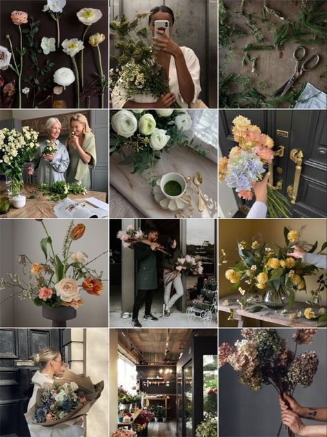 Flower Shop Instagram, Flowers Feed, Flower Shop Interiors, Florist Studio, Flower Photoshoot, Flowers Instagram, Instagram Feed Ideas Posts, Boquette Flowers, Flower Business