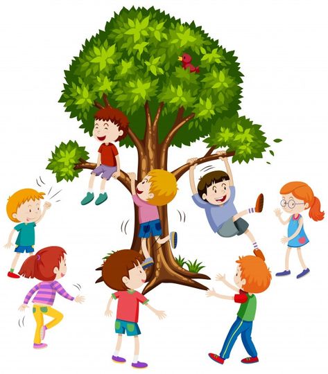 Girl Bible Study, Adobe Illustrator Portrait, Background Tree, Guava Tree, Ecology Design, Baby Animal Drawings, Kids Climbing, Preschool Colors, Don Bosco