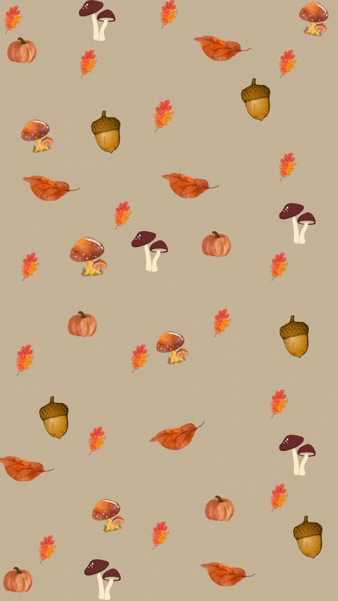 Faerie Wallpaper, Cottage Core Wallpaper Iphone, Acorn Wallpaper, Ruby Core, Cottage Core Wallpaper, Coffee Wallpaper Iphone, Fall Acorns, Mushroom Wallpaper, Wallpaper Fall