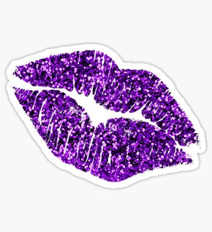 Purple Vinyl, Hide Dark Circles, Hot Pink Lips, Vinyl Magnets, Purple Vibe, Purple Lips, Dark Purple Aesthetic, Pink Lip Gloss, Glitter Lips