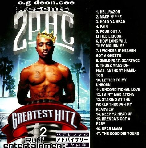 2pac Greatest Hits, 90s Hits, Mix Cd, Tupac Quotes, Head Pain, Mixing Dj, Mixtape Cover, Tupac Shakur, Hip Hop Artists