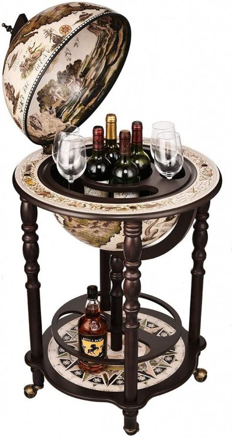 Globe Drinks Cabinet, Globe Bar Cart, Liquor Storage Cabinet, Liquor Storage, Globe Bar, Bottle Shelf, Liquor Bottle, Wine Cabinet, Diy Bar