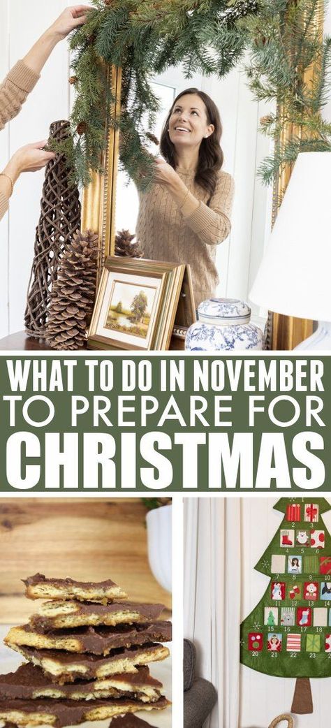 Christmas In November, Prepare For Christmas, Xmas Decorations Diy, November Christmas, Get Ready For Christmas, Festive Dinner, Festival Diy, Ready For Christmas, Planning Your Day