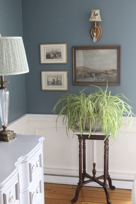 Elegant Blue Dining Room Reveal | My Life From Home Sky Blue Dining Room, French Blue Interiors, Duck Egg Blue Dining Room, Blue Dining Room Ideas, Light Blue Dining Room, Dining Room Wall Colors, Blue Dining Room Paint, Blue Dining Room, Blue Dining Room Walls