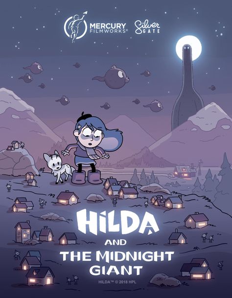 Hilda Poster, Film Illustration, Hilda Netflix, Book Cover Art Design, Cartoon As Anime, Old Stuff, Cartoon Fan, Futuristic Art, The Midnight