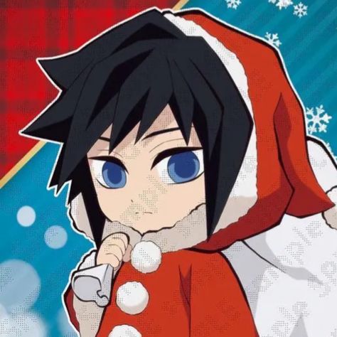 giyuu tomioka christmas icon — demon slayer Anime Character, Demon Slayer, Christmas, Anime