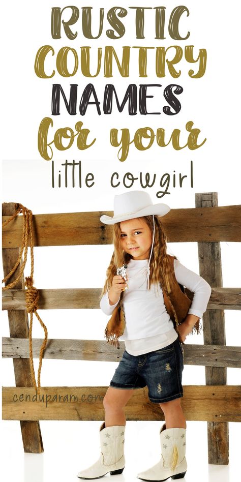 Looking for some cute and unique baby girl names? Check out this list of rustic country girl names full of southern old fashioned charm. This list of pretty country girl names is perfect for your little cowgirl. Beautiful girl names with meanings and origins. Find a strong girl name for your cowgirl or something sweet and southern. classic girl names. tough girl names. country cowgirl names. old country girl names. vintage girl names. traditional girl names that are classic and cute. Cowgirl Names, Country Baby Girl Names, Vintage Girl Names, Strong Girl Names, Traditional Girl Names, Classic Girls Names, Southern Girl Names, Country Girl Names, Western Baby Names