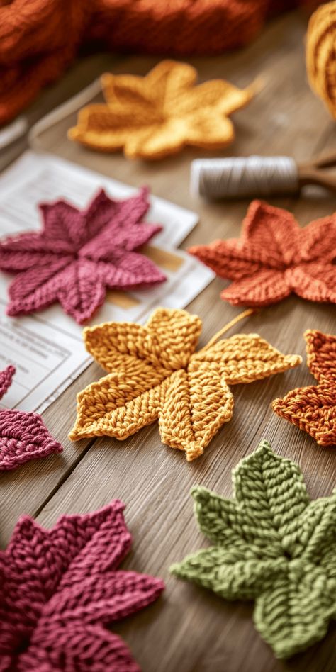 Autumn Leaves Crochet Pattern Bundle – DIY Magical Crochet Patterns, Crochet Leaf Potholder, Free Crochet Pattern Fall, Eucalyptus Crochet Pattern Free, Crochet Leaves Garland Free Pattern, Botanical Crochet Pattern, Free Leaf Crochet Pattern, Crocheted Leaf Pattern Free, Forest Crochet Pattern