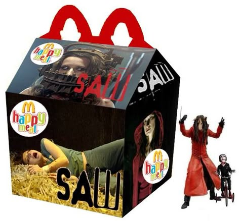 Saw Series, Happy Meal Box, Saw Film, The Boogeyman, A Nightmare On Elm Street, Evil Dead, Best Horrors, Happy Meal Toys, Comedy Central