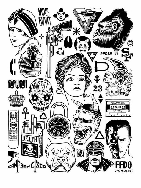 ... Giant Tattoo, Mike Giant, Catrina Tattoo, Traditional Flash, Sketch Tattoo Design, Tattoo Old School, Tattoo Flash Art, School Tattoo, Symbolic Tattoos