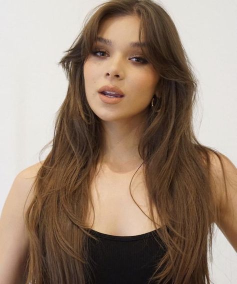 Brunette Actresses In Their 20s, Hailee Steinfeld Hair, Hailee Steinfeld Style, Kate Bishop, Dinosaur Art, Hailee Steinfeld, Girl Crushes, New Hair, Hair Inspo