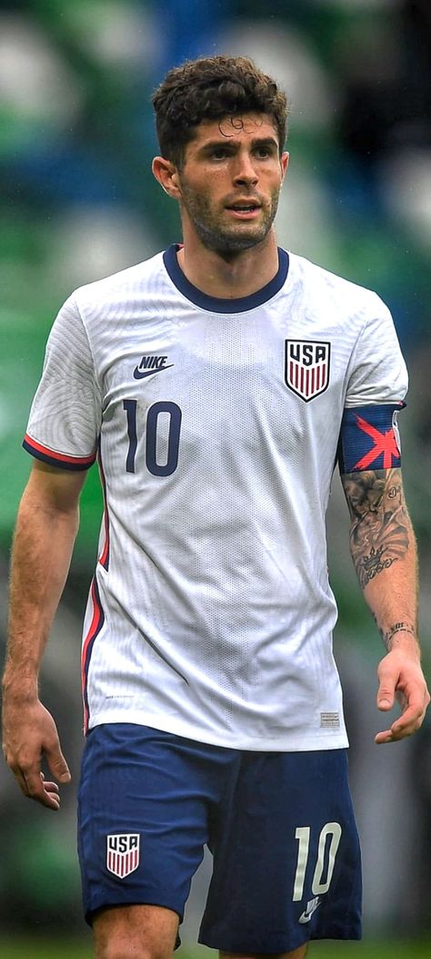 Christian Pulisic Wallpaper Usa, Pulisic Wallpaper Usa, Usmnt Wallpaper, Usa Soccer Wallpaper, Christian Pulisic Wallpaper, Christian Pulisic Usa, Male Soccer Players, Usmnt Soccer, Toddler Haircuts