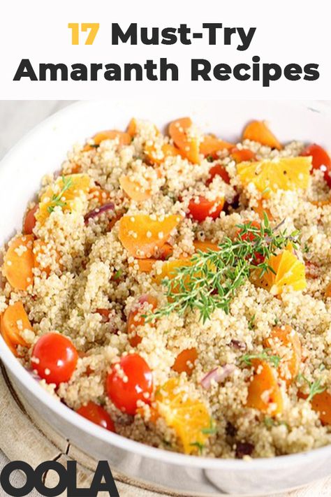 Millet Grain Recipes, Recipes With Amaranth, Amaranth Grain Recipes, Amaranth Salad Recipes, Vegan Amaranth Recipes, Amaranth Salad, Amaranth Recipes Dinner, Amaranth Recipes Breakfast, Popped Amaranth Recipes