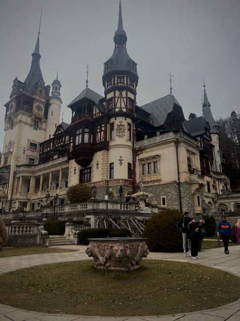 Romania- Brasov, Sinaia #castle #fairytail #romania Sinaia Romania, Brasov Romania, Transylvania Romania, Peles Castle, Brasov, Beautiful Castles, Romania, Castle, Architecture