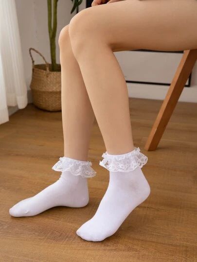 Lace Ankle Socks, Leg Socks, Pretty Socks, Frilly Socks, Feet Socks, Ruffled Socks, Ankle Socks Women, Tights Socks, Tennis Skirts