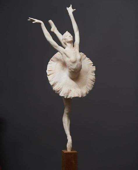 Ballerina Sculpture, White Swan, September 28, Pottery Ideas, Sculptures & Statues, Ballet Dancers, The White, Michigan, Sketch Book