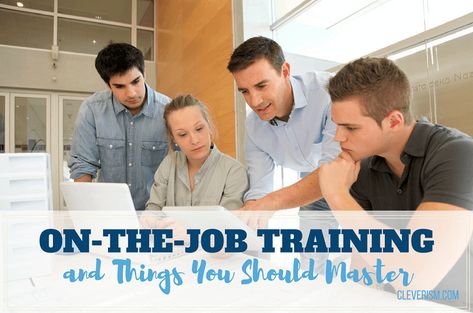 On-The-Job Training and Things to Master.On-the-job training, or OJT is what usually takes place in order to teach a newly-hired employee how to accomplish his tasks and assigned activities, and it begins the moment they have been introduced to the company. #cleverism #business #ideas #career #plan #blog #insights #jobsearch #careertips Job Training Activities, On The Job Training, Training New Employees, Training Template Employee, How To Politely Decline A Job Offer, Job Fair Booth, Mind Blowing Quotes, Customer Service Training, Job Interview Advice