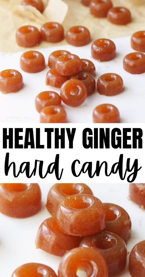 Ginger Candy Recipe, Hard Candy Recipe, Hard Candy Recipes, Ginger Chews, Easy Candy Recipes, Healthy Candy, Healthy Honey, Honey Ginger, Candy Recipe