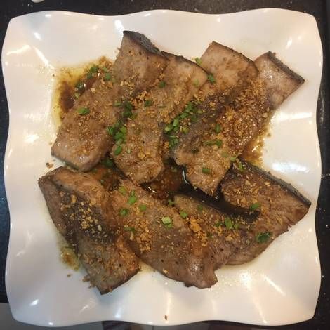 Blue Marlin Steak Blue Marlin Recipe, Marlin Recipes Fish, Marlin Recipes, Soy Butter, Best Fish Recipes, Blue Marlin, Fish Recipe, Perfect Blue, Cajun Seasoning