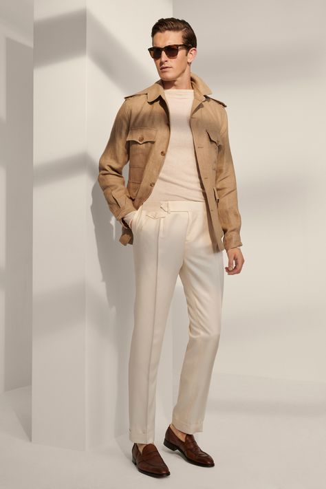 Ralph Lauren Spring 2020 Menswear Collection - Vogue Evening Suit, Ralph Lauren Menswear, Cashmere Blazer, Italy Outfits, Male Fashion Trends, Ralph Lauren Purple Label, Menswear Fashion, Menswear Collection, Gentleman Style