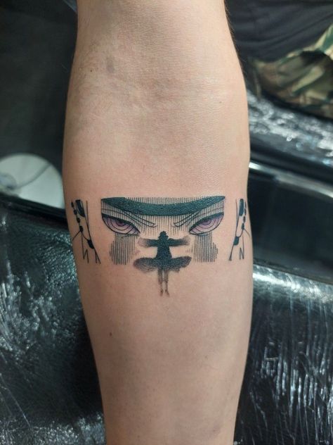 Anime Tattoo Designs Men, Might Guy Tattoo, Pain Tatoos Ideas Naruto, Anime Knee Tattoo, Small Anime Tattoos For Men, Akatsuki Tattoo Ideas, Obito Tattoo Ideas, Rinnegan Tattoo, Small Naruto Tattoo Ideas