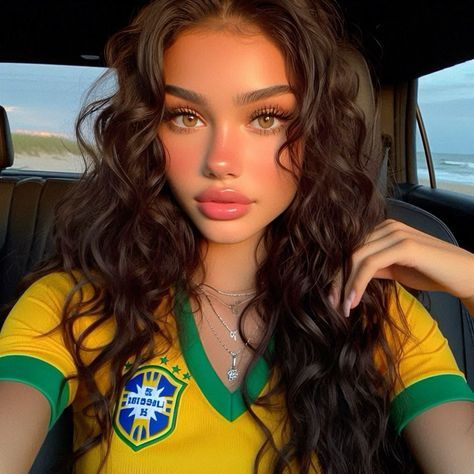 Beutifull Girls In The World, Very Pretty People, Hispanic Female Face Claims, Tiktok Models, Natural Beauty Women, 2016 Tumblr, Us Girl, Bombshell Makeup