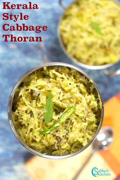 Cabbage Thoran, Indian Stir Fry, Stir Fry Healthy, Gujarati Dal, Best Cabbage Recipe, Easy Cabbage Recipes, Cabbage Curry, Fried Cabbage Recipes, Sweet Fries