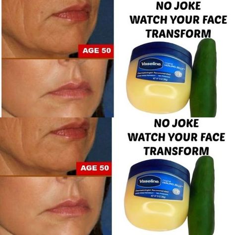 Vaseline Face, Vaseline For Face, Cucumber Mask, Small Cucumber, Effective Skin Care Products, Food Website, Girly Stuff, Vaseline, Yummy Recipes