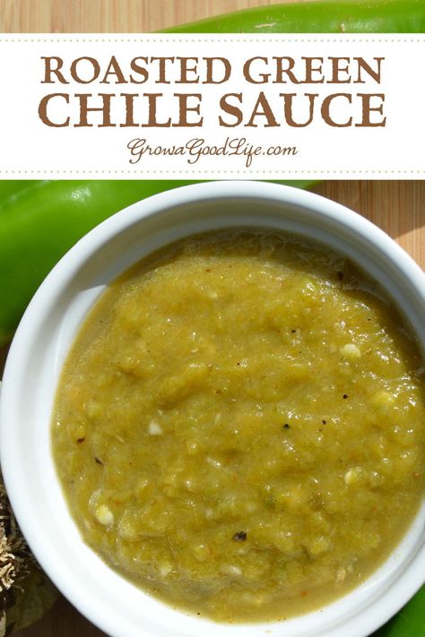 Green Chili Sauce Recipe, Green Chile Sauce Recipe, Hatch Green Chili Recipe, Mexican Sauces, Hatch Chili Recipes, Hatch Chile Recipes, Roasted Green Chili, Mexican Enchiladas, Green Chile Recipes