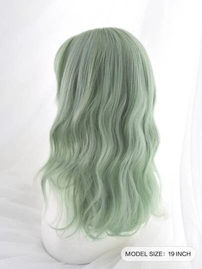 Dusty Green Hair, Light Green Hair Dye, Pastel Green Hair Color, Light Green Hair Aesthetic, Korean Hair Color Ash, Green Hair Pastel, Light Green Hair Color, Soft Green Hair, Mel Cosplay