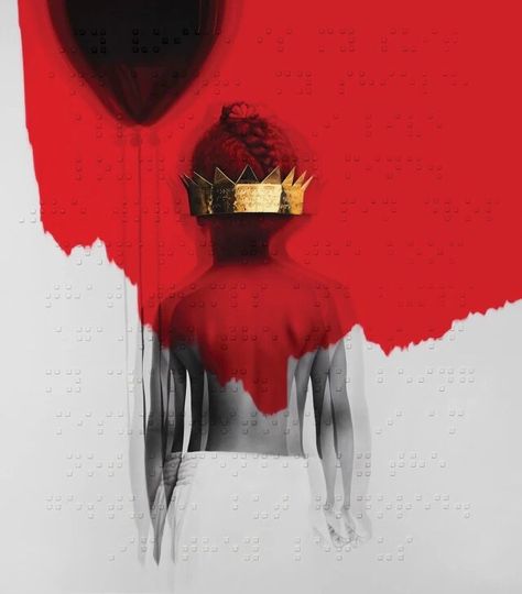 Rihanna 'Anti' album artwork Artist - Roy Nachum Anti Rihanna, Cool Album Covers, Best Kisses, Rihanna Fenty, Best Albums, Red Aesthetic, Lp Vinyl, Studio Album, Album Art