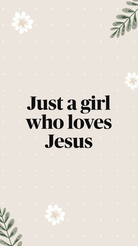 Just a girl who loves Jesus Christian aesthetic Wallpaper For Christian Girl, Just A Girl Who Loves Jesus, Christian Girl Wallpaper Aesthetic, Cute Jesus Wallpaper Iphone Wallpapers, Aesthetic Christian Wallpaper Collage, Jesus Wallpaper Aesthetic Iphone, Aesthetic Christian Iphone Wallpaper, Christian Girl Aesthetic Wallpaper, Christian Girl Wallpaper