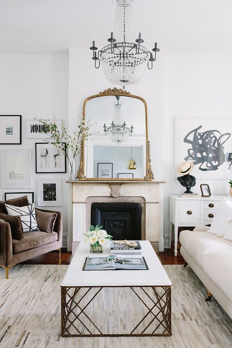 Above fireplace ideas