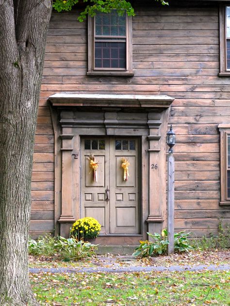 New England Day Trips, New England House, Jenny Steffens Hobick, Primitive Colonial, New England Fall, Before Baby, Old Doors, Fall Foliage, Historic Homes