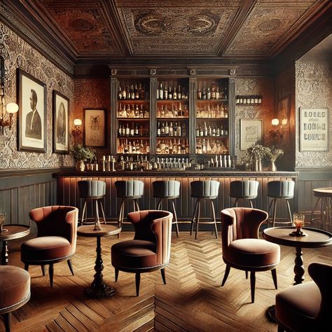 How to Design a Speakeasy Bar: Secrets to Creating a Hidden Gem #SpeakeasyVibes #ProhibitionEraDesign #VintageBarStyle #ClassicBarPalette #RetroBarDecor Speakeasy Bar Design Home, Speakeasy Interior Design, Speakeasy Garage, Speakeasy Bar Design, Speakeasy Entrance, Speakeasy Decor, Western Saloon, Pub Interior, Speakeasy Bar