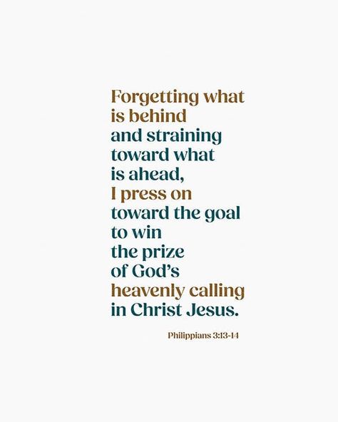 How well do you want to know Jesus? Brothers, I do not consider myself yet to have laid hold of it. But one thing I do: Forgetting what is behind and straining toward what is ahead, I press on toward the goal to win the prize of God’s heavenly calling in Christ Jesus. - Philippians 3:13-14 #newtestament #love #philippians Phillipians 3:13-14, Philippians 3:13-14 Wallpaper, Philippians 3:14, Philippians 3:13-14, Jesus Lamb, Bible Study Notes, Seeking God, Christian Encouragement, Prayer Board