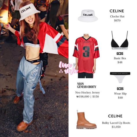 Lisa Blackpink Style, Lisa Blackpink Outfit, Red Festival Outfit, Lisa Pink Venom, Lisa Outfit, Bp Outfits, Blackpink Dress, Lisa Pink, Lisa Style