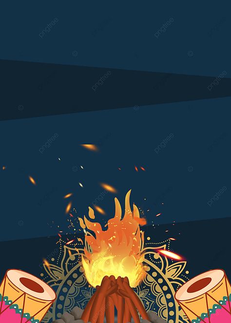 Fashion Simple Traditional Lohri Festival Background Lohri Invite, Lohri Wallpaper, India Wallpaper, Lohri Festival, Fashion Powerpoint, Simple Powerpoint, Background Fashion, India Holidays, Creative Book Covers