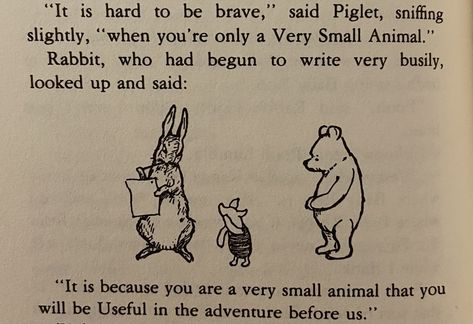 In Which Kanga and Baby Roo Come to the Forest, and Piglet Has a Bath (Winnie-the-Pooh)- A. A. Milne Piglet Aesthetic Winnie The Pooh, Jillian Jiggs, Kanga Winnie The Pooh, Bear Moodboard, Piglet Tattoo, Winnie And Piglet, Roo Winnie The Pooh, Pooh And Piglet Quotes, Piglet Quotes