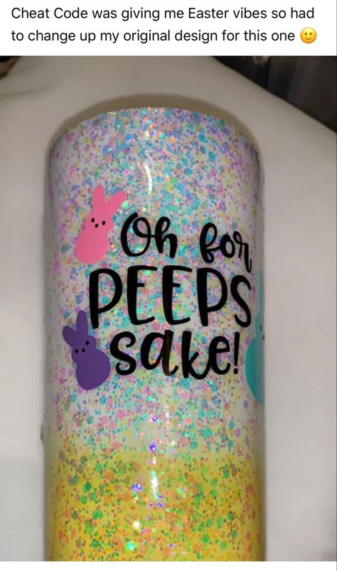 Easter Tumbler Ideas, Easter Glitter Tumbler, Easter Cups, Pen Ideas, Easter Tumblers, Epoxy Crafts, Epoxy Cups, Easter 2024, Easter Stuff