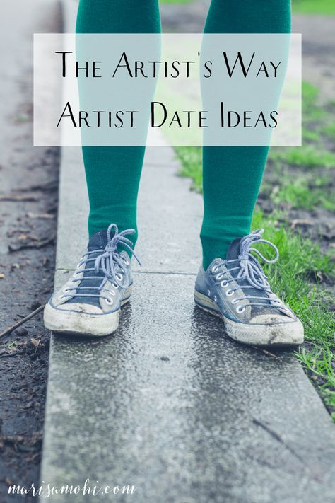 Are you trying to heal some art scars by working through The Artist's Way by Julia Cameron? Check out these suggestions for The Artist's Way artist date ideas! #creativelife #theartistsway #artistdate Artist Dates Ideas, The Artists Way Julia Cameron, Artist Date Ideas, Fiction Writing Ideas, The Artist Way, Art Questions, Indigo Rm, Art Retreat, Artist Date