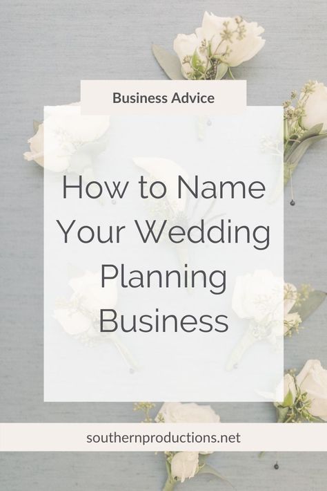 How do you name your wedding planning business | Wedding planner education | In this blog post you will learn how to decide on a name for your wedding planning business | Are you a new wedding planner and need help deciding on a name for your business? #weddingplannereducation #weddingplannertips #weddingplannerlife #weddingplannermentor Wedding Planner Business Names, Event Planner Names Ideas, Wedding Planner Marketing, Dragonfly Wedding, Wedding Planner Templates, Business Plan Sample, Wedding Planner Career, Business Cards Inspiration, Start Wedding Planning