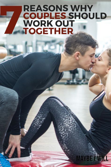 7 Reasons Why Couples Should Workout Together! Couple Workout Together, Should Workout, Couples Workout Routine, Fitness Couples, Workout Together, Life Is Crazy, Fitness Blender, Fit Couple, Partner Workout