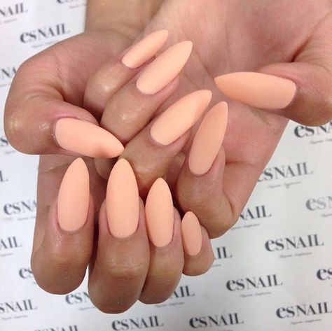 Peach Nails, Super Nails, Nails Tumblr, Pastel Nails, Orange Nails, Matte Nails, Perfect Nails, Nails On Fleek, Mani Pedi