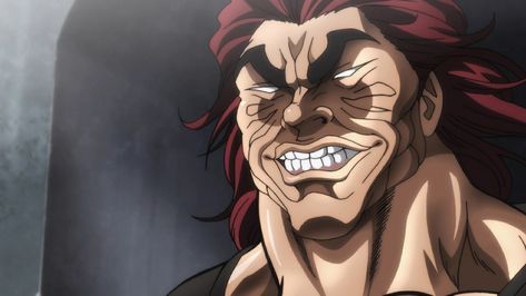 Yujiro Hanma Smile, Yuujirou Hanma, Baki Characters, Yujiro Hanma, Baki Hanma, Anime Reference, Iconic Album Covers, Wallpaper 4k, Anime Boys