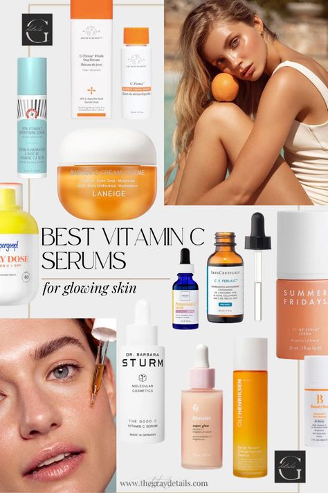 I will be sharing tips and tricks for when to use a vitamin C serum, how to use it properly, plus my favorite vitamin C products. Vitamin C Benefits For Skin, Best Vitamin C Serum For Face, Vitamin C Skincare, Make Your Own Vitamin C Serum, When To Apply Vitamin C Serum, Vitamin C For Face, Vitamin C Brightening Serum, Skincare Vitamin C, Advanced Clinicals Vitamin C Serum