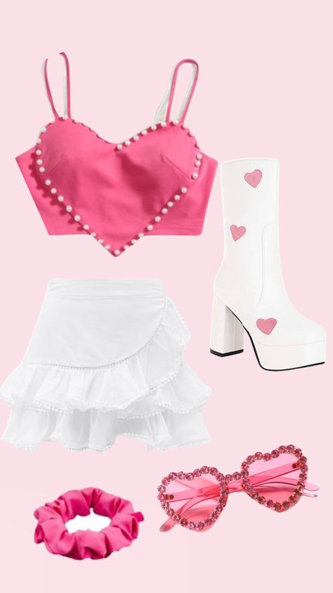 Lovecore Outfit Ideas, Eras Tour Outfits Preppy, Taylor Swift Concert Outfit Aesthetic, Taylor Swift Tour Outfits Ideas Lover, Taylor Swift Concert Outfit Ideas Lover Era, Lover Era Aesthetic Outfits, Taylor Lover Era Outfits, Lover Taylor Swift Aesthetic Outfits, Lover Taylor Swift Outfits Concert