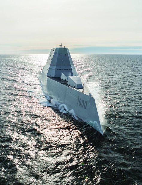 USS Zumwalt (DDG 1000) [2257 × 2934] Modern Warship, Uss Zumwalt, Destroyer Ship, Concept Vehicles Sci Fi, Military Images, Bollywood Funny, Us Navy Ships, Airplane Fighter, Special Force